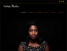 Tablet Screenshot of nadegemeden.com